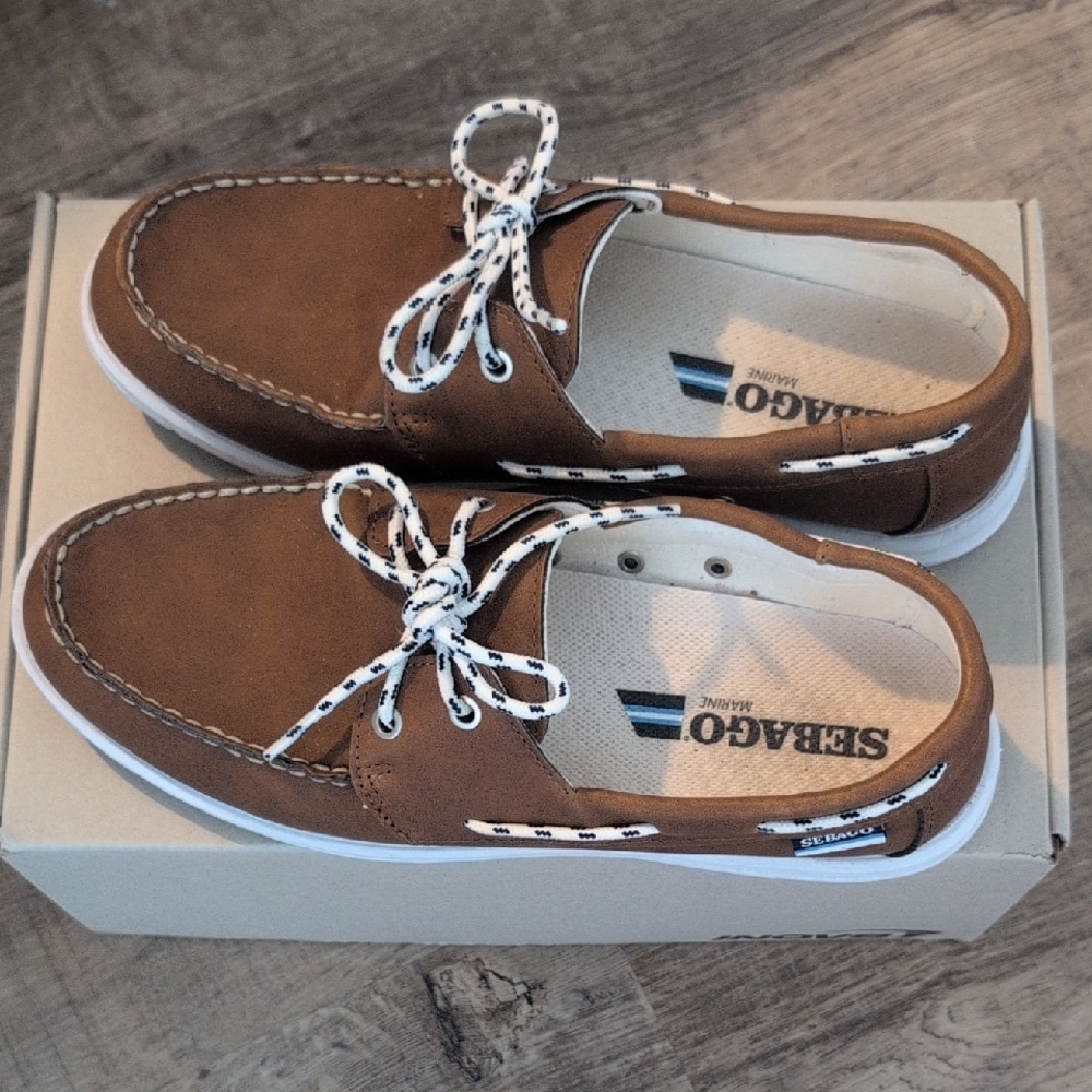 Sebago Men's Brown Boat Shoes